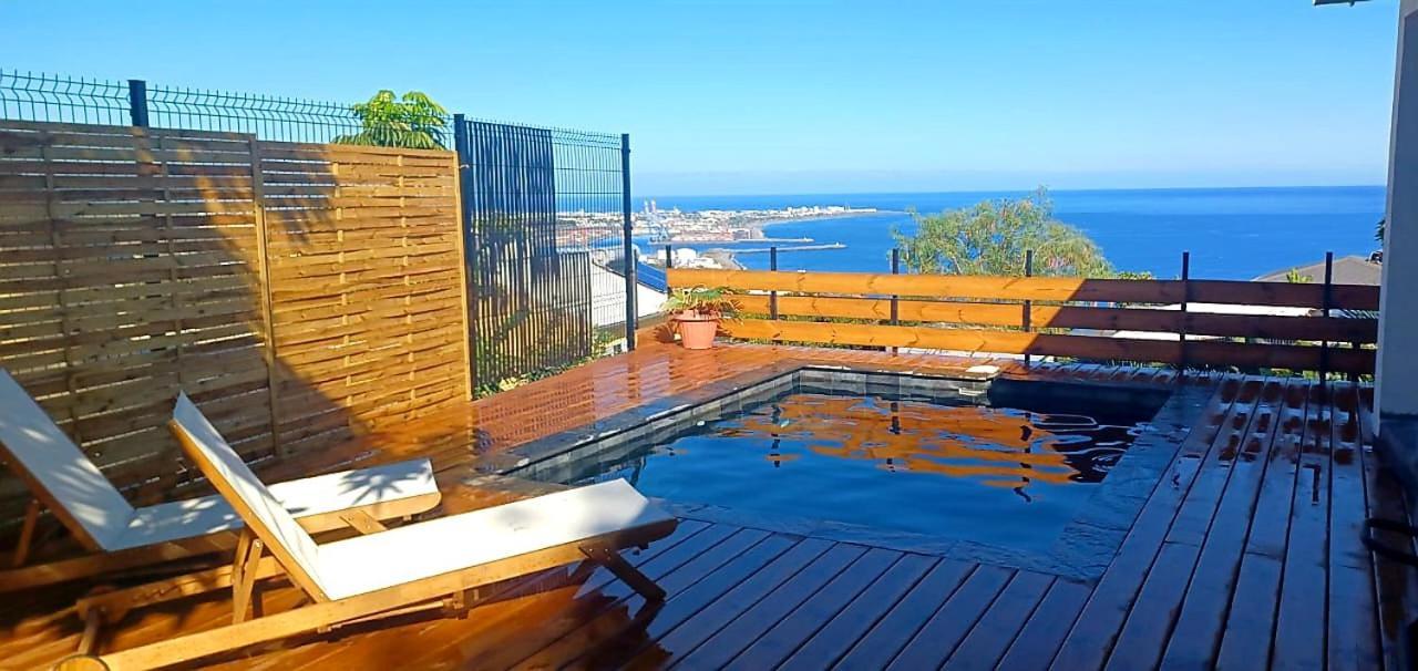 Villa Havre De Paix ,Vue Sur L'Ocean La Possession Esterno foto